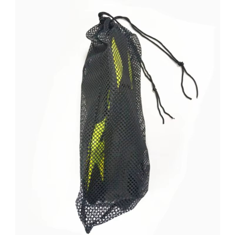 Mesh Pouch Drawstring Bag Nylon Breathable Storage Sack Outdoor Diving Snorkeling Fins Footwear Dry and Wet Separation Accessory