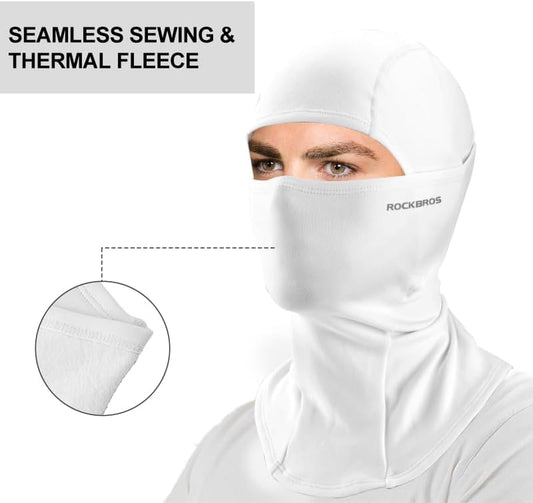 Cagoule Moto Polaire Balaclava Hiver Tour De Cou Homme Femme Coupe-Vent Respirant Thermique Motif/Filtre Masque Pour Vélo Ski Running Snowboard Chaud Sous Casque 9 Couleurs